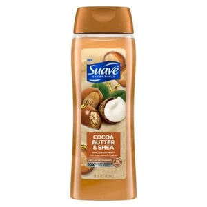 Suave Essentials lavado corporal suave, manteca de cacao y karité, 18 oz - Imagen 1 de 9