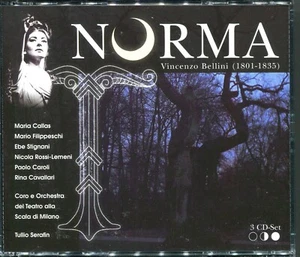 Maria Callas, Vincenzo Bellini, 3 CD Set, Norma, Orch.alla Scala Milano, Serafin - Bild 1 von 1