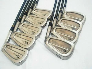 MIURA GOLF CLUBS CB-1001 FORGED GRAPHITE SHAFT 9PC R-FLEX IRONS SET - Picture 1 of 6