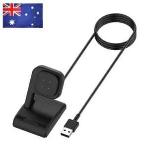 For Fitbit Versa 3/Fitbit Sense Charging Cable Dock Station Power Adapter Smart - Zdjęcie 1 z 12