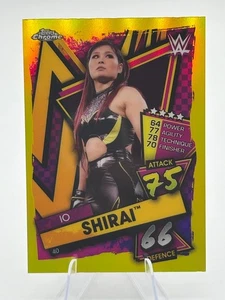 Io Shirai Gold Refractor /99 2021 Topps WWE Slam Attax - Bild 1 von 2