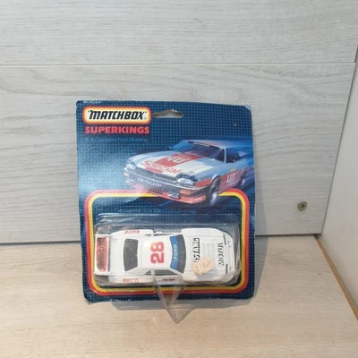 Matchbox Superkings K-6 Zakspeed Ford Mustang escala 1:40 1983 - en caja Foto 1 de 4