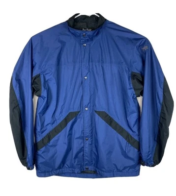 Footjoy Dryjoys Performance Light Jacket Men's Medium Blue Outdoor Moisture Wick - Image 1 of 4