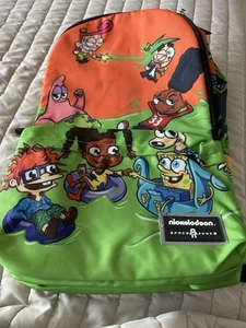 Space Junk 18.5 in Nickelodeon Slime Surfers Backpack Adjustable New With Tags - Picture 1 of 13