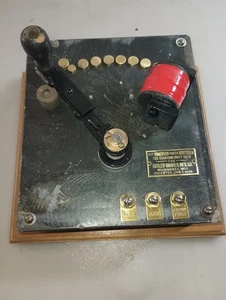 Antiguo reóstato de martillo cortador que no funciona solo pantalla 1895-1915 - Imagen 1 de 5