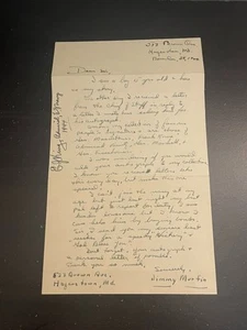Ernest J King Signature - American Navy Admiral - 1944 - Picture 1 of 3