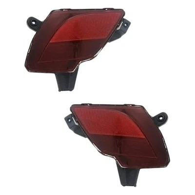 For Mazda CX-5 13-16 Bumper Reflector Set Rear Driver & Passenger Side Bumper Foto 1 de 2