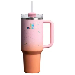 Stanley Halloween 40 Unzen Edelstahl H2.0 Flowstate Löscher Becher Pink - Bild 1 von 3