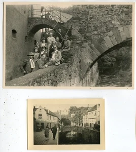 2 x Privat-Foto Ausflug nach Bad Münstereifel 1931 - Imagen 1 de 2