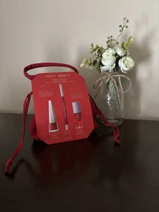 NEW FENTY CHERRIEZ Set Gloss Bomb CHERRY Amor & Lip Liner Brown’d Out & Bag 🍒 - Picture 1 of 4