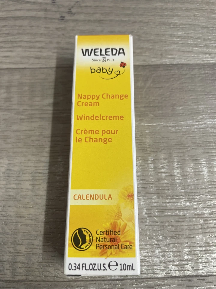 Weleda Calendula Nappy Change Cream,10 ml Recommended for sensitive skin - Image 1 of 4