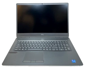 Dell Precision 7760 17" Laptop Core i7 11th Gen 32GB RAM 1TB SSD Nvidia RTX 8GB - Picture 1 of 12