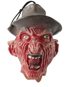 Vintage Nightmare On Elm Street FREDDY KRUEGER Severed Head Horror Prop Figure - Picture 1 of 13