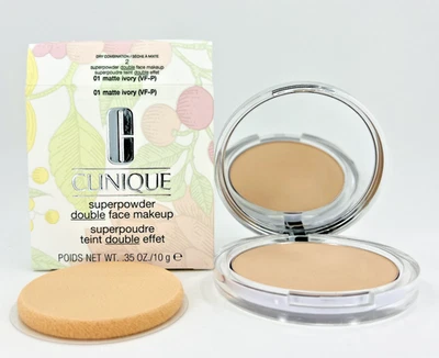 Clinique Superpowder Double Face Makeup - CHOOSE SHADE - .35oz./10g - Image 1 of 4
