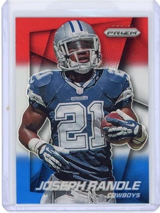 2014 Panini Prizm Fútbol Rojo Blanco Azul RWB Refractor ~ Joseph Randle #11 - Imagen 1 de 2