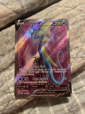Inteleon V (Full Art) 180/192 Swsh02: Rebel Clash Holo - Image 1 of 2
