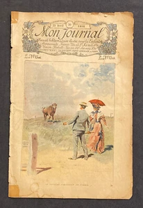 MEINE ZEITUNG illustrierte Wochensammlung für Kinder 23. April 1898 Nr.30 - Bild 1 von 2