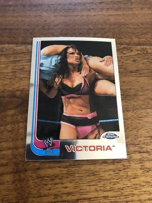 VICTORIA Vintage 2008 WWE TOPPS HERITAGE III CHROME Card #69 DIVAS - Image 1 of 2