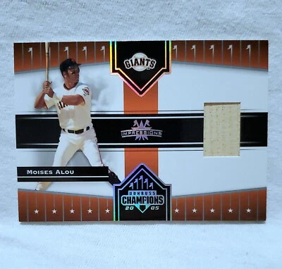 2005 Donruss Champions Impressions #289 Moises Alou (MEM) Card For Sale - Image 1 of 2