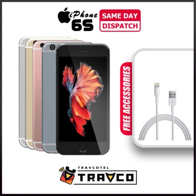 Apple iPhone 6S 16GB 32GB 64GB 128GB - Unlocked - Colours - GRADE A CONDITION - Image 1 of 2