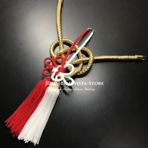 JDM Cayears Produce Blanco Rojo JP Kiku Nudo Dorado Kintsuna VIP Dijes Espejo Coche - Imagen 1 de 12