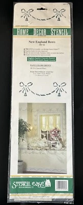 Home Decor Stencil Ease HV-12 New England Bows New & Sealed With Instructions - Image 1 of 4