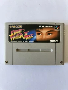 Street Fighter 2 II Turbo Nintendo Super Famicom Capcom JAPAN NTSCJ FREE POSTAGE - Picture 1 of 5