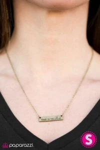 Paparazzi Christian Faith Jesus Trust In The Lord Neclace & Earrings Set - Picture 1 of 4