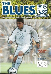 SOUTHEND UNITED V WEST HAM UNITED ~ PRETEMPORADA AMIGABLE ~ 23 DE JULIO DE 2002 - Imagen 1 de 1