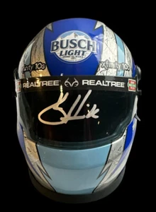 Minicasco (PA) Busch Light NASCAR 4EVER firmado por Kevin Harvick escala 1:2 - Imagen 1 de 4