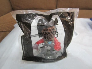 Giocattolo Happy Meal McDonald's 2022 Marvel Wakanda Forever BATTLE BLACK PANTHER #5 - Foto 1 di 8
