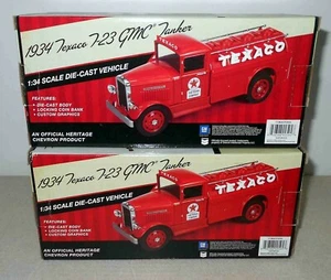TEXACO #27 1934 GMC T-23 TANKER TRUCKS 1 REG 1 SPEC 2010 ERTL BANKS - Picture 1 of 1