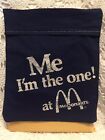 Vintage Rare 1970'S Mcdonald's Cotton Backpack "Me I'm The One! At Mcdonald's"