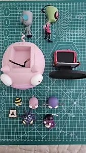 Invader Zim and Gir Series 1 Lot Nickelodeon Palisades 2004 - As Is - Picture 1 of 4