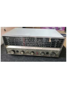 Radioamatoriale a Tubo a onde corte a 4 bande AM Vintage hallicrafters S-120 ( u - Picture 1 of 7