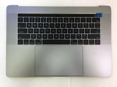 A++ MacBook Pro A1707 15" 2016 Top Case Akku Tastatur Trackpad Touch Bar Grau - Bild 1 von 4