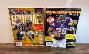 Fantasy Football 2012 Magazine Game Changers & 2013 Professional Edition - Picture 1 of 12
