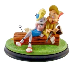 Looney Tunes Bugs Bunny Elmer Fudd Porcelain Figurine NIB Isn't She Wuvlie - Picture 1 of 8