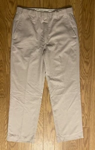 Pantalones de vestir Norm Thompson vintage delanteros planos 36R - Imagen 1 de 6
