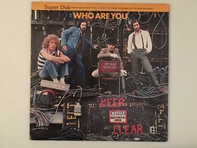 "Who Are You" by The Who, Super Disk (like MFSL) LP RARE - Image 1 of 4