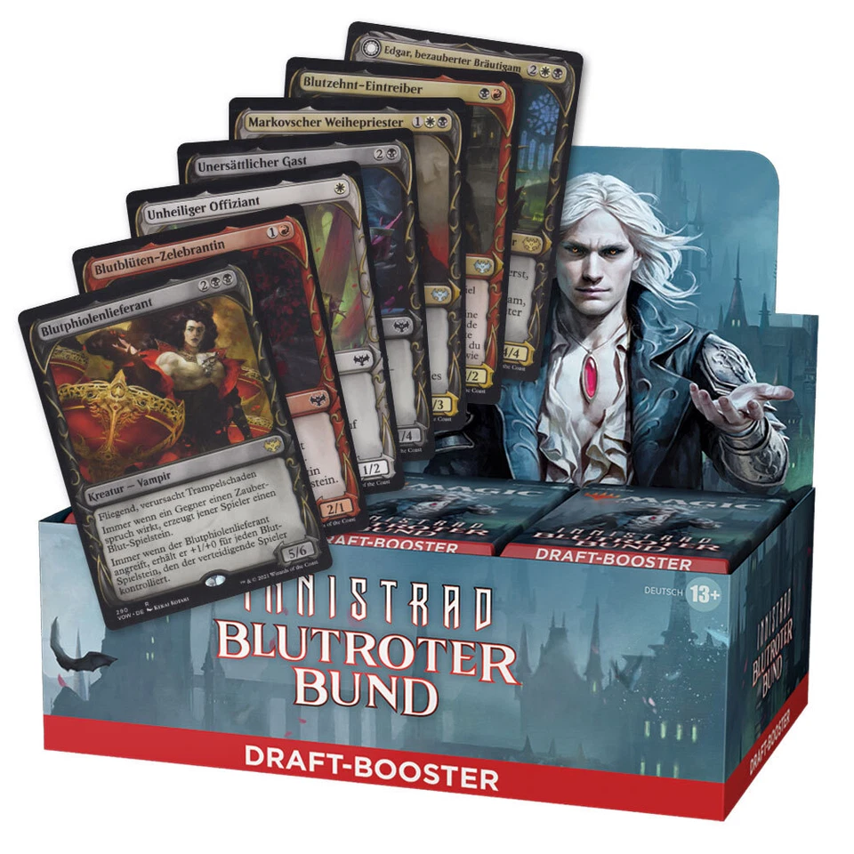 Magic the Gathering Innistrad: Blutroter Bund Extras - Alternatives Artwork DE - Bild 1 von 1