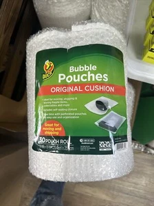 Duck Bubble Pouches on a Roll - Clear 30 Count 10" x 10" - Picture 1 of 1