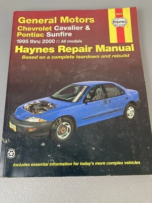 Haynes #38016 GM Repair Manual Chevrolet Cavalier Pontiac Sunfire 1995-2000 - Image 1 of 4