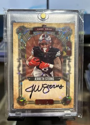 2022 Wild Card 5 Card Draw CONTEMPORARY Jerreth Sterns 1/2🔥🔥 - Image 1 of 4