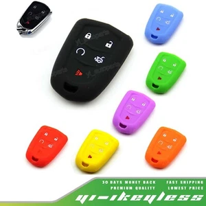 Funda Silicona para Cadillac ESV ATS CTS XTS SRX Mando a Distancia Llave Inteligente 5 Botones - Imagen 1 de 15
