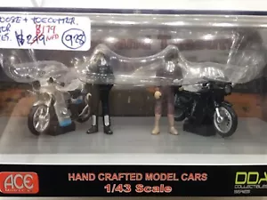 ACE 1/43 GOOSE & TOECUTTER MOTOR BIKES & FIGURES TWIN SET MAD MAX NEW IN BOX *** - Picture 1 of 6