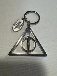 Wizarding World Harry Potter Deathly Hallows Keychain Universal Studios - Picture 1 of 3