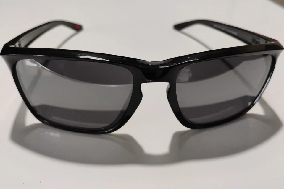 NEW Oakley Sylas OO9448 PRIZM Mirror Lenses Polished Black Sunglasses 😎 MINT! - Image 1 of 4