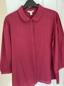 Seasalt Blouse Size 12 /14 Cotton Ex Condition - Picture 1 of 6
