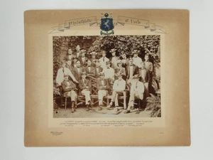 Harrow Public School Philathletic Group Portrait 1918 Hills & Saunders VTG Photo - Picture 1 of 2